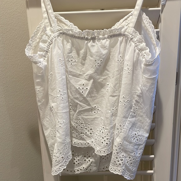 Design History White Floral Tank S - Picture 3 of 3